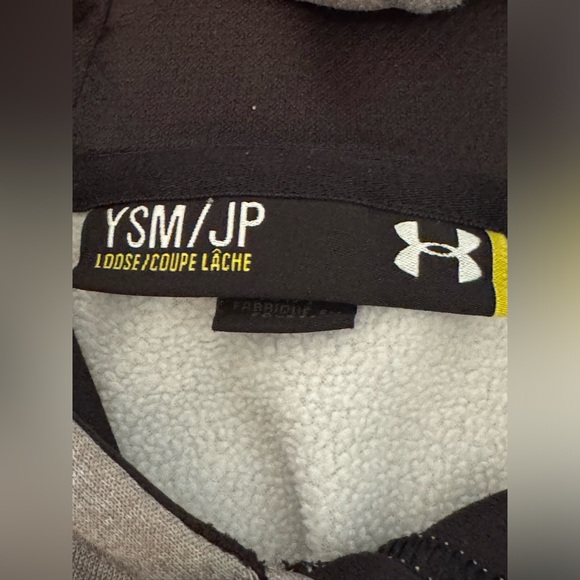 Boys Under Armour Fleece Hoodie (Small) - Picture 5 of 7